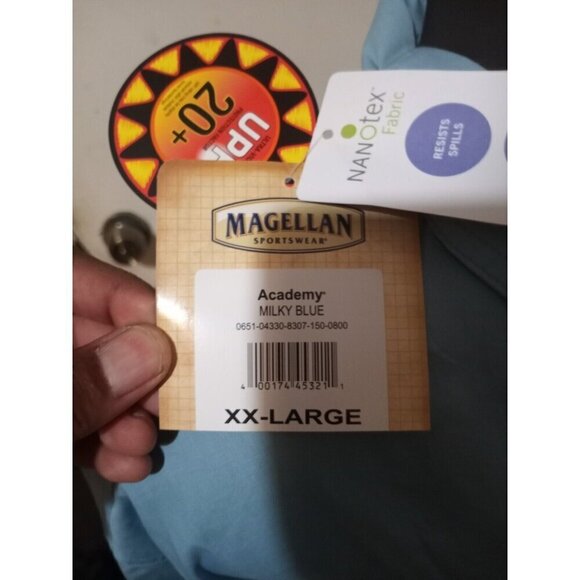 New Magellan Gear Mag Release Shirt Mens 2XL Vented Fishing Short Sleeve UPF 20 - Picture 6 of 11